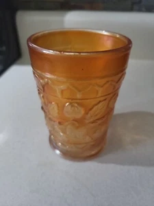 FENTON APFELBAUM RINGELBLUME KARNEVAL GLASBECHER - Bild 1 von 6