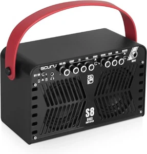 Caline Scuru S8B 20W Bass Amplifier Portable Bass Guitar Practice Amp Battery - Picture 1 of 7
