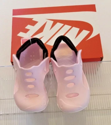 Size 9c Nike Sunray Protect 3 (TD) Toddler's Sandals Shoes Pink DH9465-601 New - Image 1 of 4