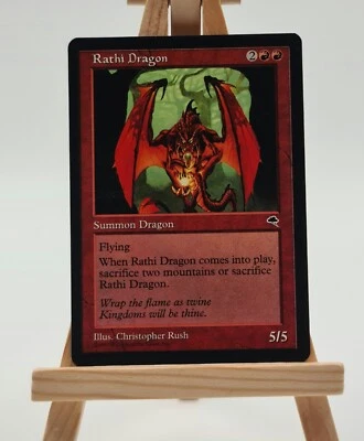 Rathi Dragon Tempest Magic Karte MTG englisch (Rathidrache) - Bild 1 von 2