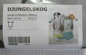 IKEA Kids Toy Storage Bag Bin Basket Monkey Jungle 16 x 17" Folds Flat NEW  - Bild 1 von 7