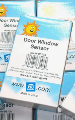 x-10 Wireless Door Window Sensor Model DS10A - Image 1 of 4