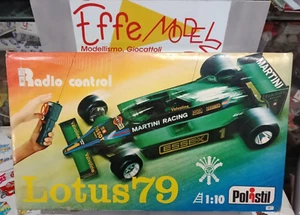 LOTUS 79 MARTINI 1/10 RADIO CONTROL POLISTIL MADE IN ITALY - Foto 1 di 3