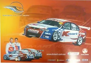 Holden Commodore VY Kmart Racing Team Greg Murphy Rick Kelly V8 Supercars Poster - Picture 1 of 1