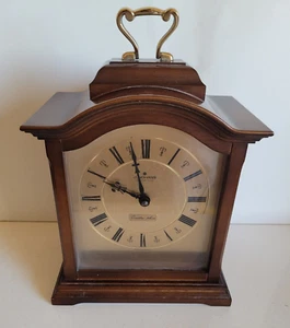 JUNGHANS QUATTRO PHON Mantel Clock Germany Rare Vintage Quartz 4 Chimes 394/5002 - Picture 1 of 14