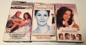 Julia Roberts vhs movies set of 3 read description to find out more - Picture 1 of 2