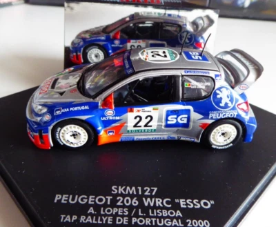 1/43 Vitesse - Skid Peugeot 206 WRC Esso Silver Team Tap Rallye de Portugal 2000 - Immagine 1 di 4