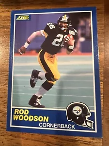 1989 Score Rod Woodson #78 Rookie RC HOF - Picture 1 of 2