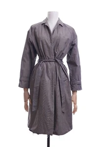 Womens Wood Wood MONIQUE Trench Belted Jacket Gray Size 36 - Bild 1 von 12
