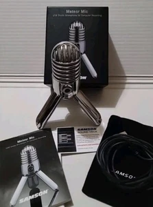 Samson Meteor Mic USB Studiomikrofon für Computeraufnahme - Top Zustand - Bild 1 von 7