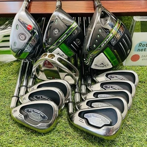 Callaway Fullset Epic 1w5w New 5hy X-16 Iron 5-9PwAwSw 12Pcs S/SR Flex RH Golf - Picture 1 of 24