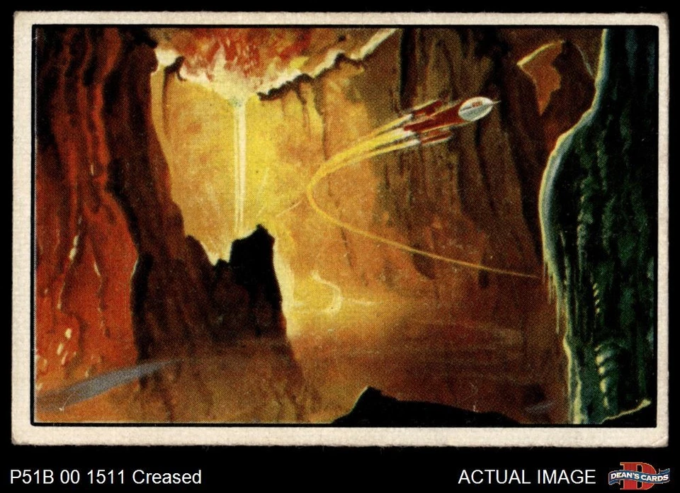 1951 Bowman Jets Rockets and Spacemen #104 Close Call 3 - VG - Image 1 of 1