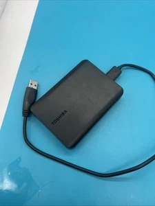 Toshiba Canvio Basics 4TB Portable External Hard Drive USB 3.0, Black Dtb540 B - Photo 1/4