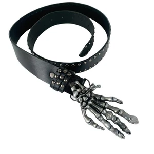 Damen Halloween Geist Totenkopf Hand Taillengürtel Dame gruselig Party Accessoire Gürtel - Bild 1 von 12