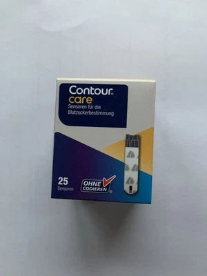 Contour Care Sensoren Pack: 25 Blutzuckerteststreifen, MHD 2025-121 - Bild 1 von 3