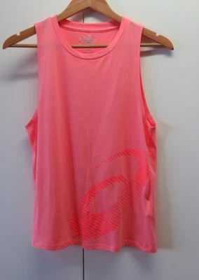 Pretty Vivid Orange/Pink Tank Top from ASICS - Size S - Image 1 of 4