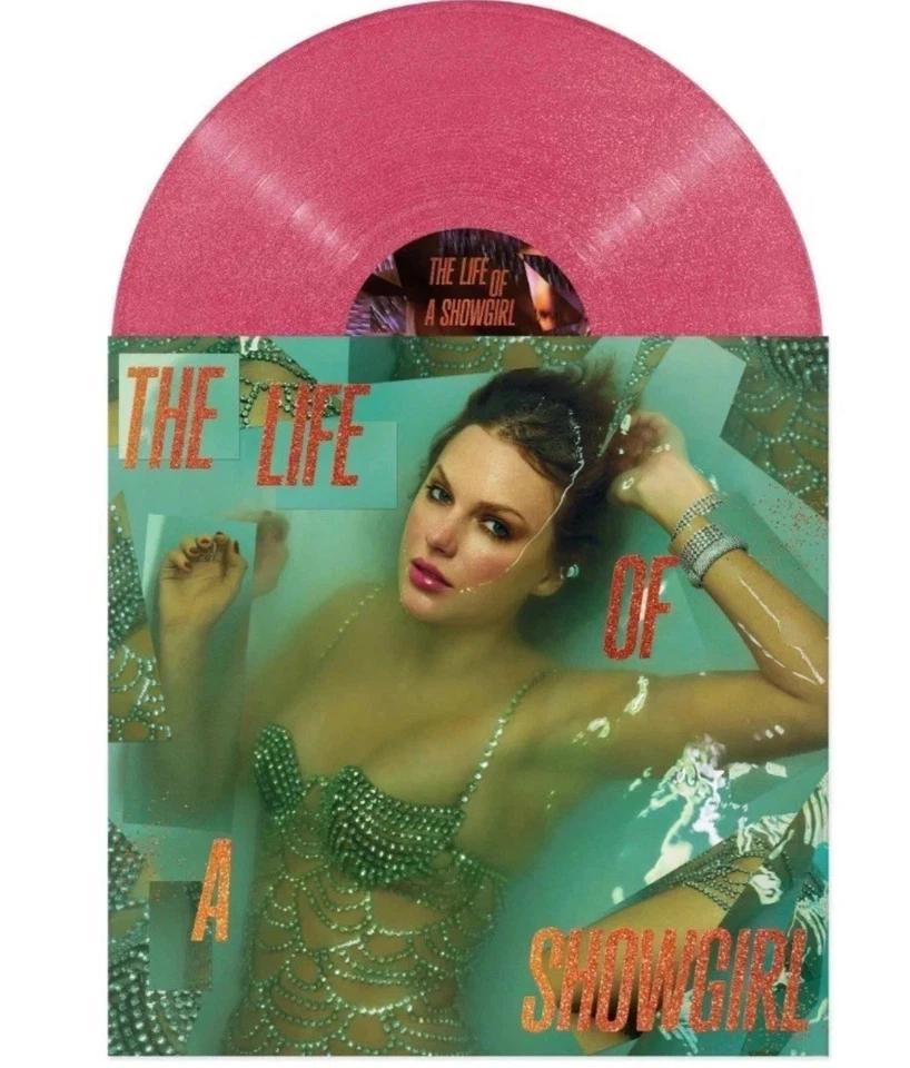 Taylor Swift The Life of a Showgirl: Sequins Are Forever Magenta Glitter PRESALE - Image 1 of 1