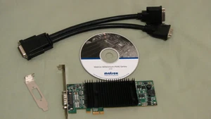 Matrox P-960 X1 PCIe Low and high Profile Graphics card - Picture 1 of 5