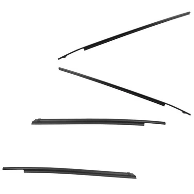 OEM Belt Weatherstrip Sweep Front Rear Outer Kit Set of 4 for Tundra Double Cab - Image 1 of 4