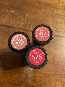 Revlon Super Lustrous Lipstick 3 Assorted Colors 420,430 And 575 New Sealed - Picture 1 of 2