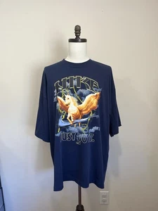 Nike Sportswear Pegasus Oversized Fit T-Shirt Men's XL Navy FJ1089-410 - Picture 1 of 6