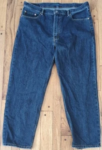 Levi Strauss & Co 505 Jeans Herren W40 L30 Regular Fit Dark Wash Denim Hose - Bild 1 von 3