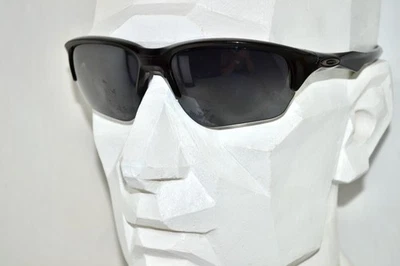 Used Oakley Flak-Beta OO9363-0264 Black Grey Mens Wrap Sunglasses Parts/Repair - image 1 of 4