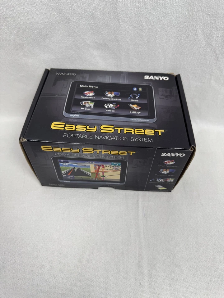 Sanyo Easy Street NVM-4370 Automotive GPS  - Image 1 of 4
