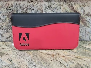 Adobe Acrobat Software Hardware DVD CD Soft Zipper Storage Case Vintage Rare Htf - Picture 1 of 4