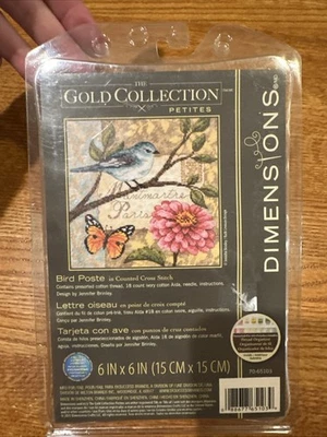 Dimensions Gold Collection Petites BIRD POSTE Kit Punto de Cruz 70-65103 NUEVO Foto 1 de 4