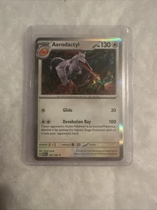Aerodactyl 142/165 Sv: Scarlet & Violet 151 Holo - Picture 1 of 2