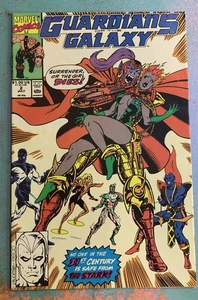 Guardians of the Galaxy #2 Vol. 1 1990 Marvel Comics 1st App Taserface - Picture 1 of 2