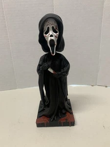 2021 Royal Bobbles Ghost Face Blood Splatter Exclusive Bobblehead Statue Figure - Picture 1 of 8