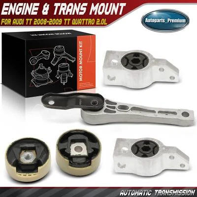 5x Auto Trans Engine Motor & Torque Mount for Audi TT 2008-2009 TT Quattro 2.0L - Image 1 of 4