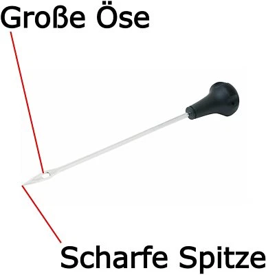 300mm ham needle bacon needle larder needle ham skewer butcher - Image 1 of 2