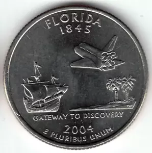 USA - 2004D - Washington ¼ $ - Florida - Crisp! - #19106 - Picture 1 of 2