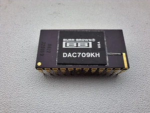 Burr Brown BB DAC709KH Digital/Analog converter vintage CPU GOLD QTY: 1 - Picture 1 of 3