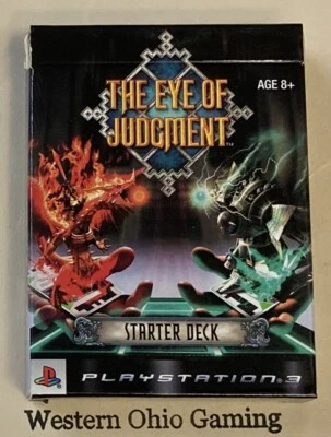 The Eye of Judgment Base Set 1 Starter Deck NEW READ Sony Playstation 3 PS3 TCG - Image 1 of 3