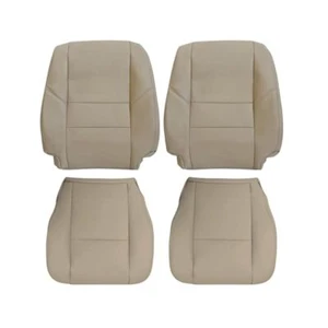 Sequoia Tundra Front/Rear Seat Covers ,  Tan Microfiber Leather ,  00 , 06 - Picture 1 of 7