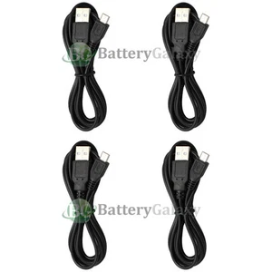 4 USB 6FT Micro Cable Cord for Phone Samsung Galaxy S4 S5 S6 Active Note 2 3 4 5 - Picture 1 of 5