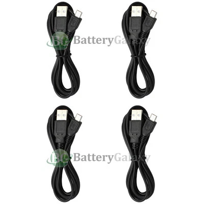 4 USB 6FT Micro Cable Cord for Phone Samsung Galaxy S4 S5 S6 Active Note 2 3 4 5 - Image 1 of 4