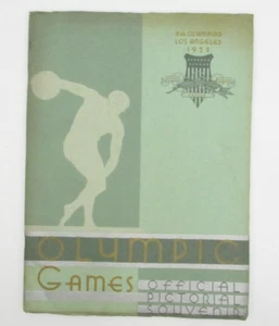 XTH Olympiad Los Angeles 1932 Olympic Games Official Pictorial Souvenir D64 - Picture 1 of 9
