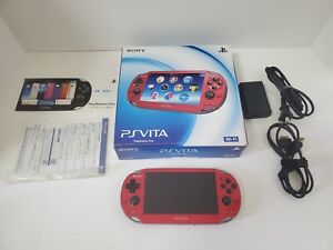 Sony PS Vita - PCH-1000 Red Video Game Consoles for sale | eBay