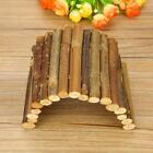 Small Animals Wooden Bridge Ladder House Cage Play Toy For Hamster Reptile