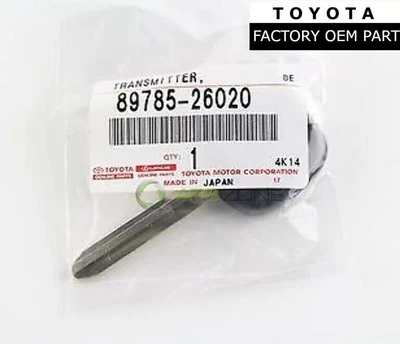 FACTORY TOYOTA 4RUNNER PRIUS CAMRY RAV4 HIGHLANDER BLANK KEY 8978526020 OEM - Image 1 of 2