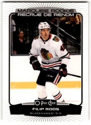 2022-23 O-Pee-Chee Filip Roos Rookie #581 Chicago Blackhawks - Image 1 of 2