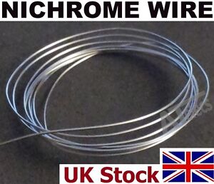 Nichrome Wire Various Gauges,   Resistance Heating Element Wire - UK Stock