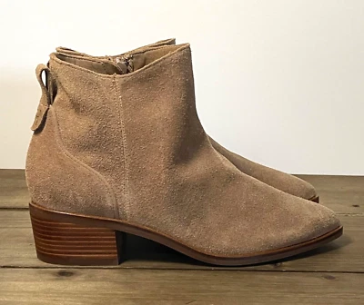 Botines Vayda para mujer Cole Haan Grand 360 talla 5,5 marrón gamuza tacón bloque Foto 1 de 4