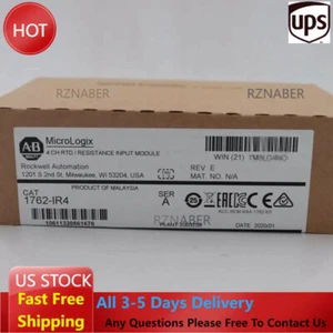 New Sealed AB Allen-Bradley 1762-IR4 MicroLogix 1200 RTD Resistance Input Module - Picture 1 of 4
