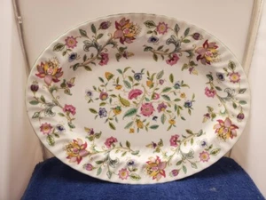 Minton Haddon Hall piatto da portata ovale 16" LK - Foto 1 di 2